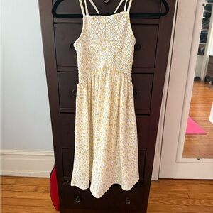 Yellow Floral Kids Dress Zara NWT 11-12Y